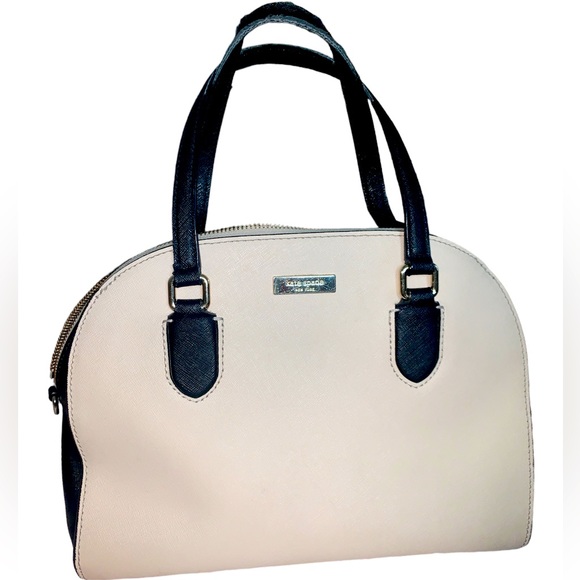 Kate Spade Black & White Satchel - Picture 2 of 10